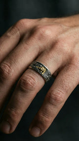 Premium Artisan Wild Tiger Statement Ring