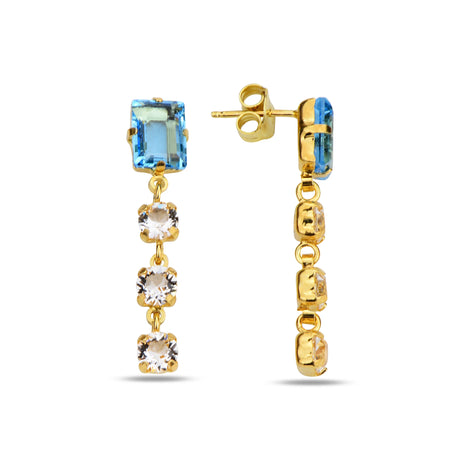 Sanremo Dangle Earrings - Coastal & Floral Inspired Design