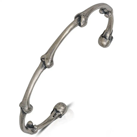Skull Bone Design Bracelet - Bold & Edgy Statement Jewelry