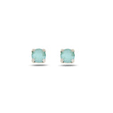 Exquisite Solitaire Stud Earrings - Timeless Vulcan Collection Design