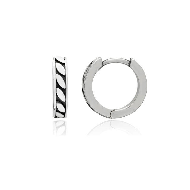 Sterling Silver Zenith Earrings - Elevated Modern Design for Everyday Elegance