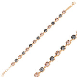 Oslnivý náramek Eternity s krystaly Swarovski - stříbro 925 sterling