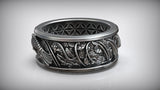 Artisan Dragon Koi Fish Ring