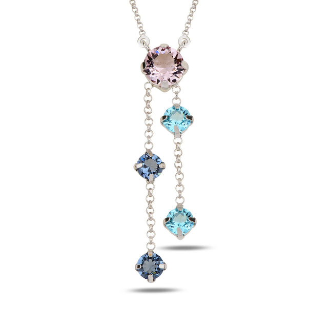 Elegant Salacia Pendant Necklace - Ocean-Inspired Dangle Design