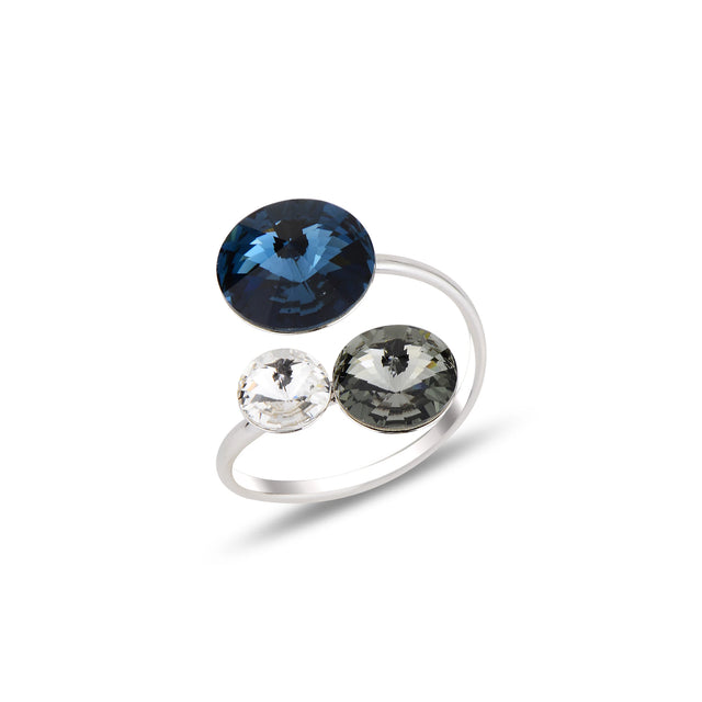 Contemporary Spiral Ring - Elegant Coiled Statement Piece