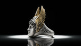 Elegant Winged Statement Ring