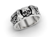 Premium Nordic Skull Ring