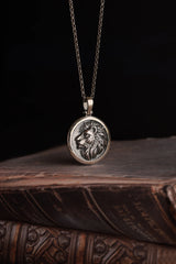 Premium Artisan Crafted Lion Heart Necklace