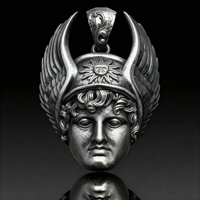 Elegant Winged Pendant Necklace