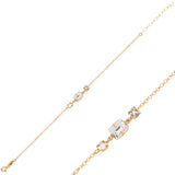 Elegant Three Stone Bracelet - Sparkling Trio Design