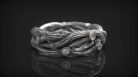 Professional Artisan Crafted Branch Ring