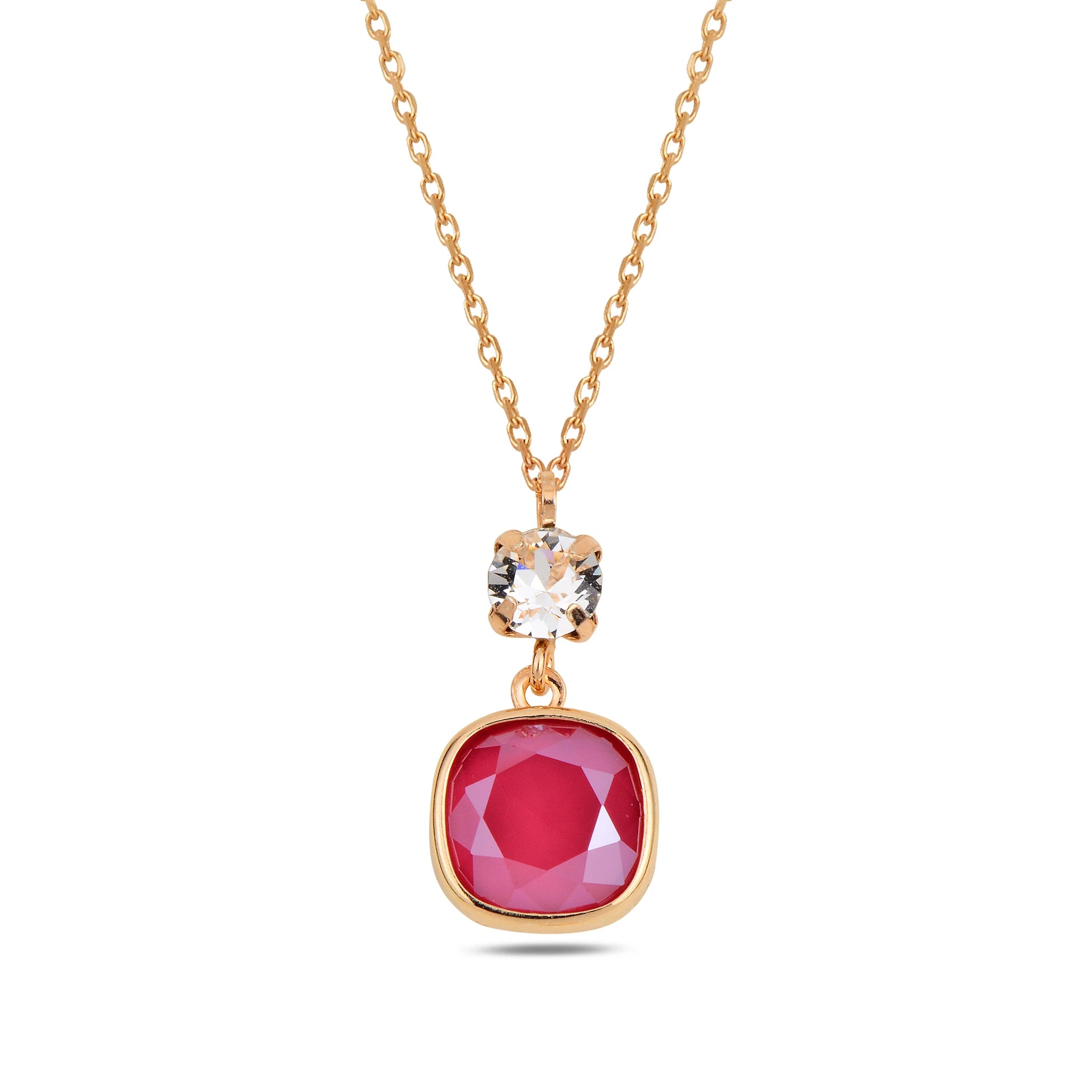 Collier pendentif fleur d'iris délicate - Féminin et chic