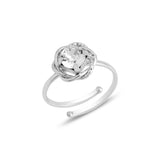 Elegant Floral Design Ring - Nature-Inspired Bloom Jewelry