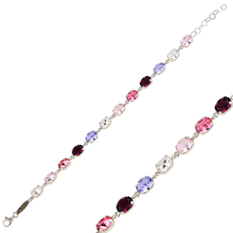 Full Circle Bracelet - Rounded Elegance Sparkle