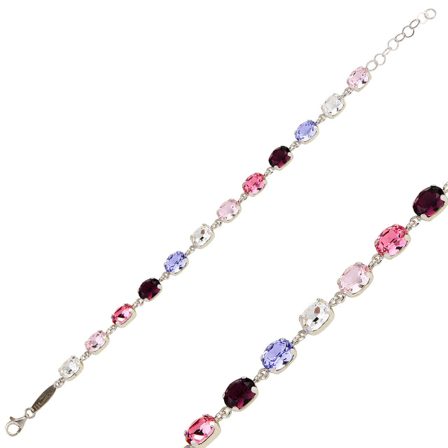 Full Circle Bracelet - Rounded Elegance Sparkle