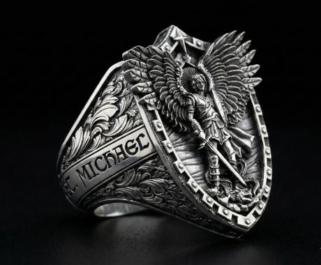 Premium Handcrafted Symbolic Armor Ring