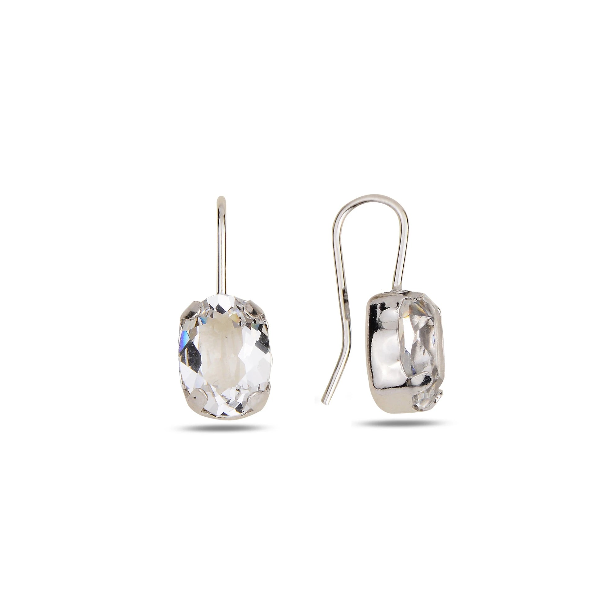 Elegant Hook Earrings - Smoothly Rounded Design