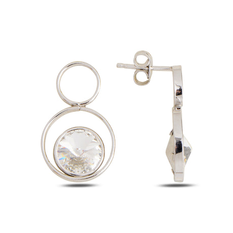 Vintage-Inspired Infinity Earrings - Elegant Everlasting Design