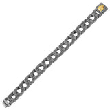 Pulsera de Plata de Ley Chapada en Oro 18K - Aila Design