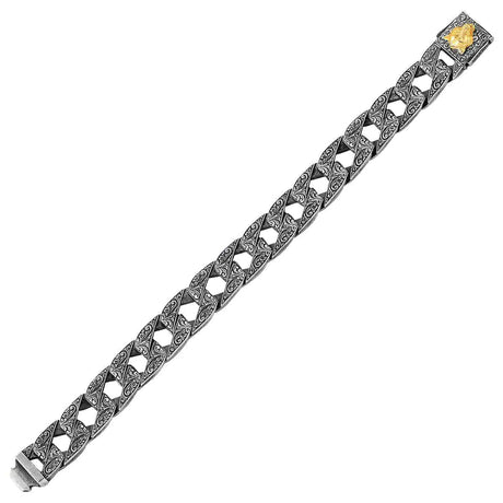 18K Gold Plated Sterling Silver Bracelet - Aila Design