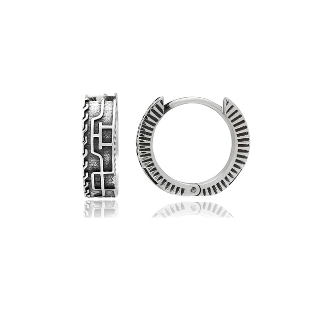 Sterling Silver Raven Earrings - Mystical Bird Design