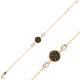 Modern Solitaire Bracelet - Mondo Collection Circular Style