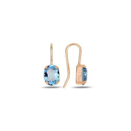Elegant Hook Earrings - Smoothly Rounded Design