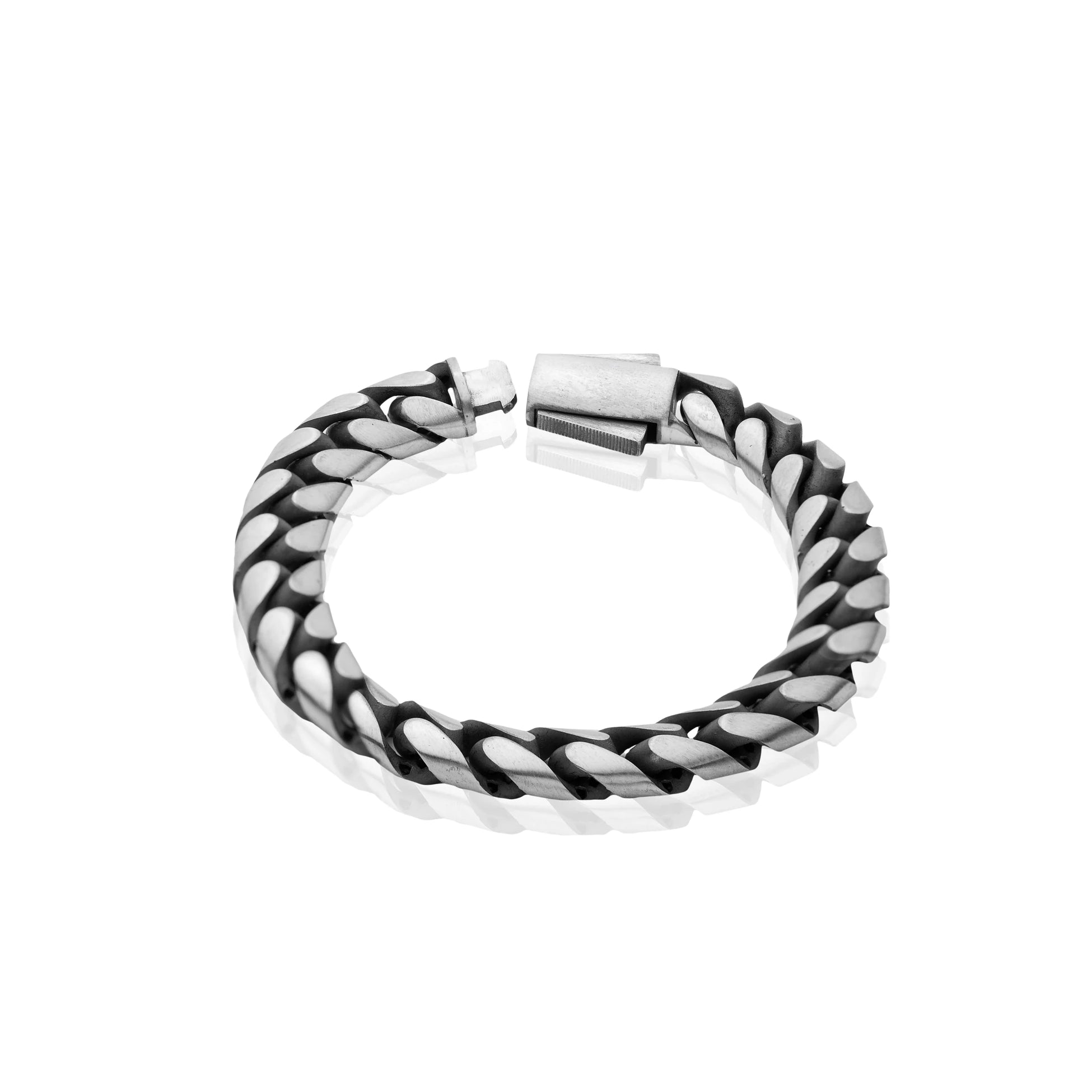 Sterling Silver Curb Chain Bracelet - Classic Link Design
