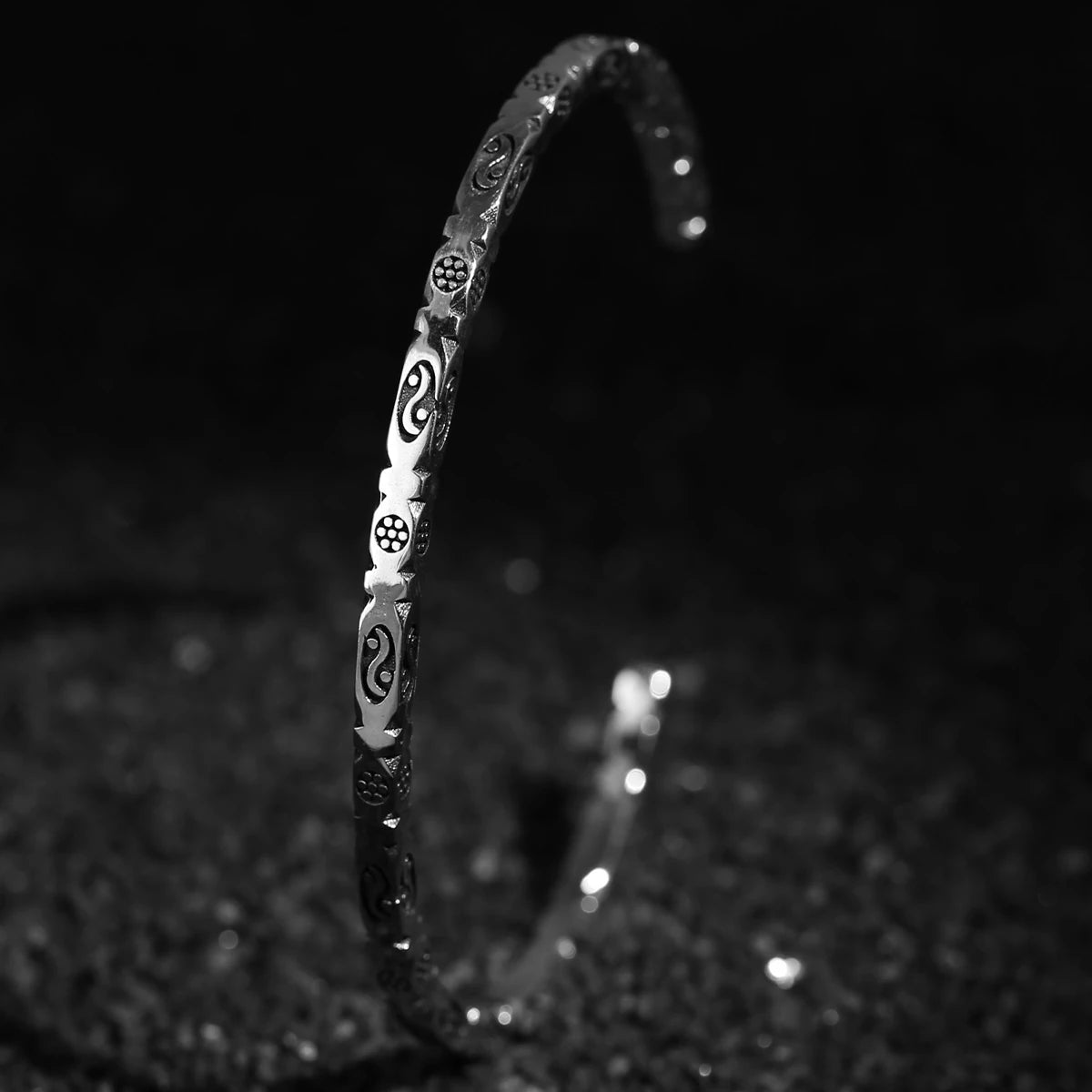 Sterling Silver Sun & Moon Bracelet - Stellar Celestial Design