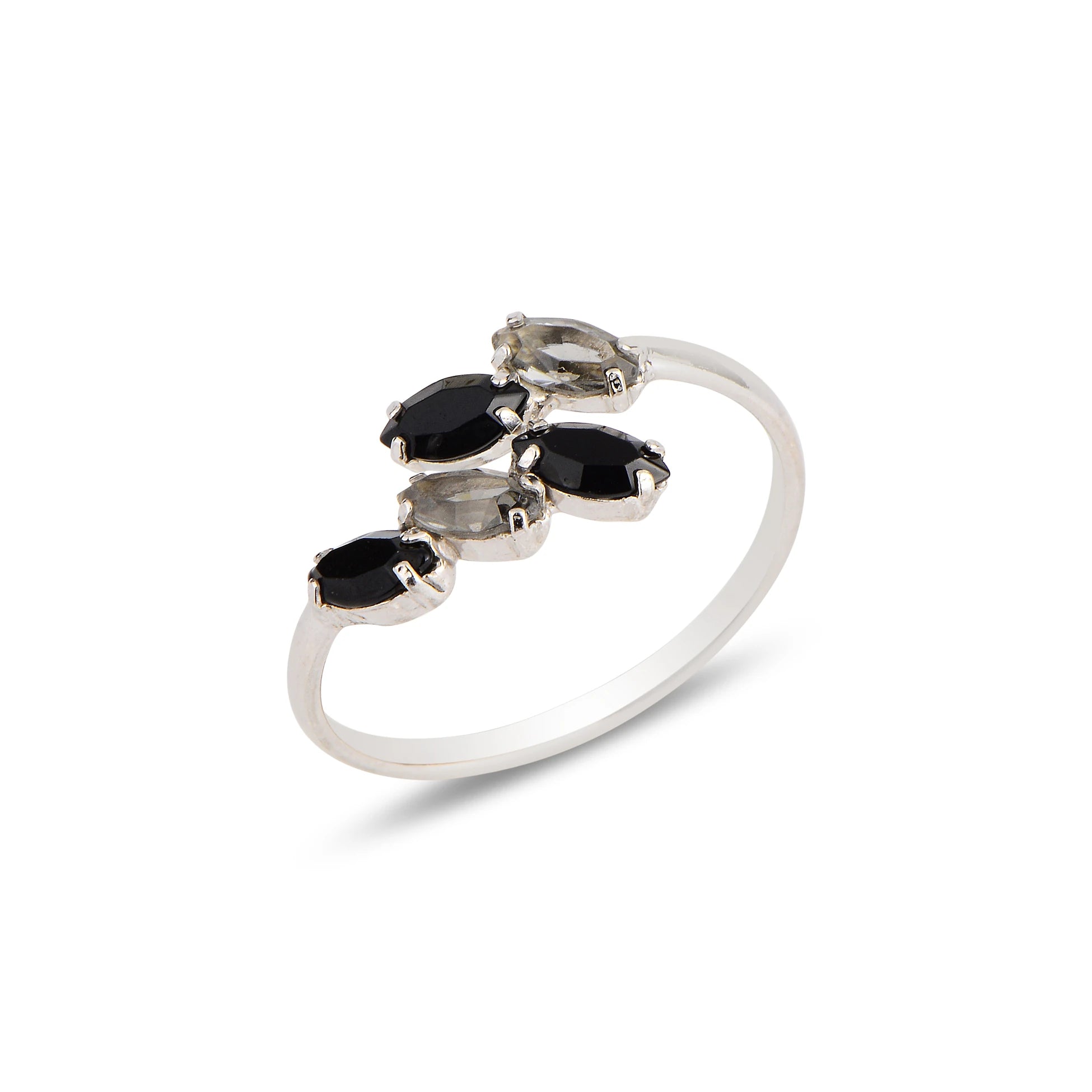 Fluid Spiral Ring - Neptune-Inspired Statement Design