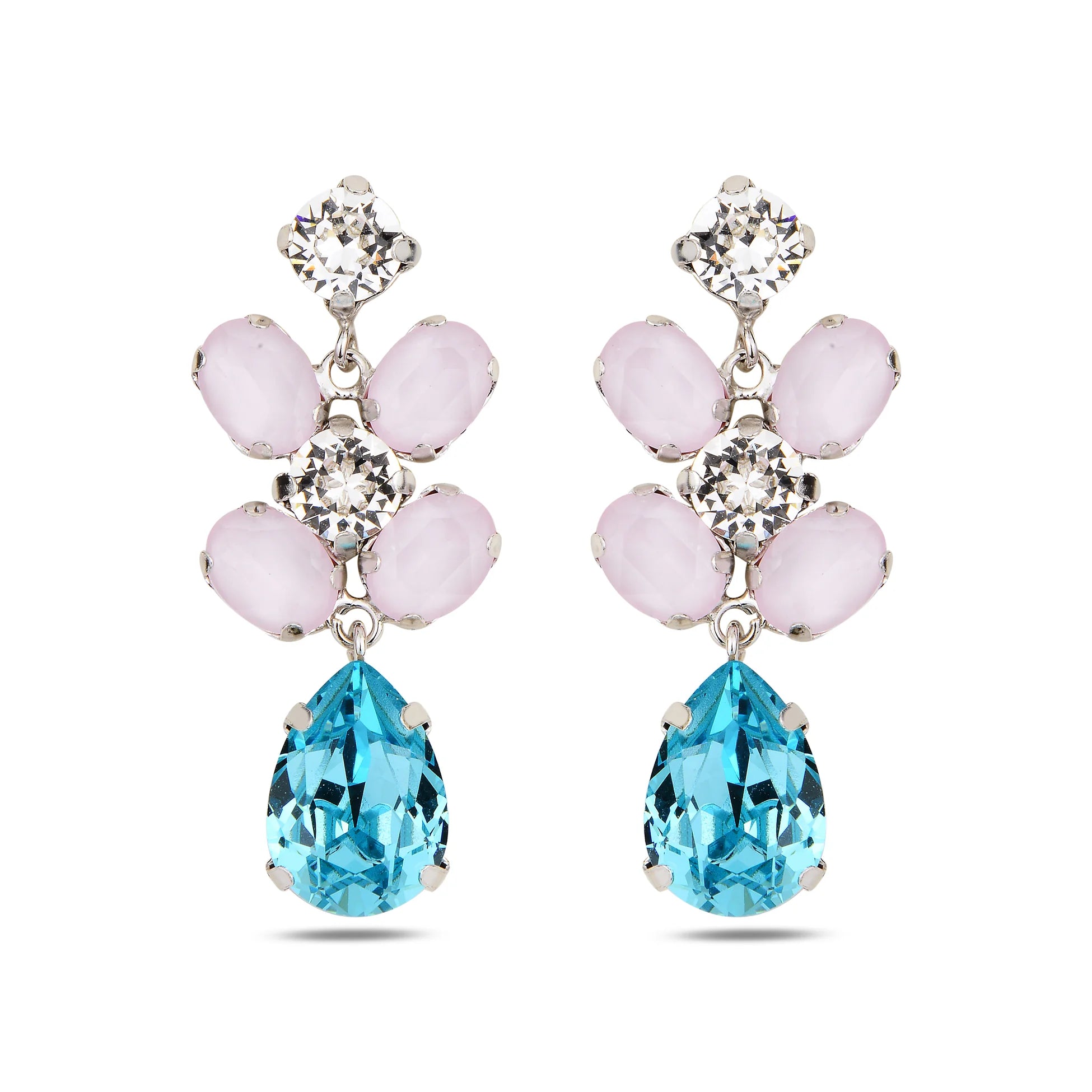 Dazzling Chandelier Earrings - Voluminous Radiance Statement
