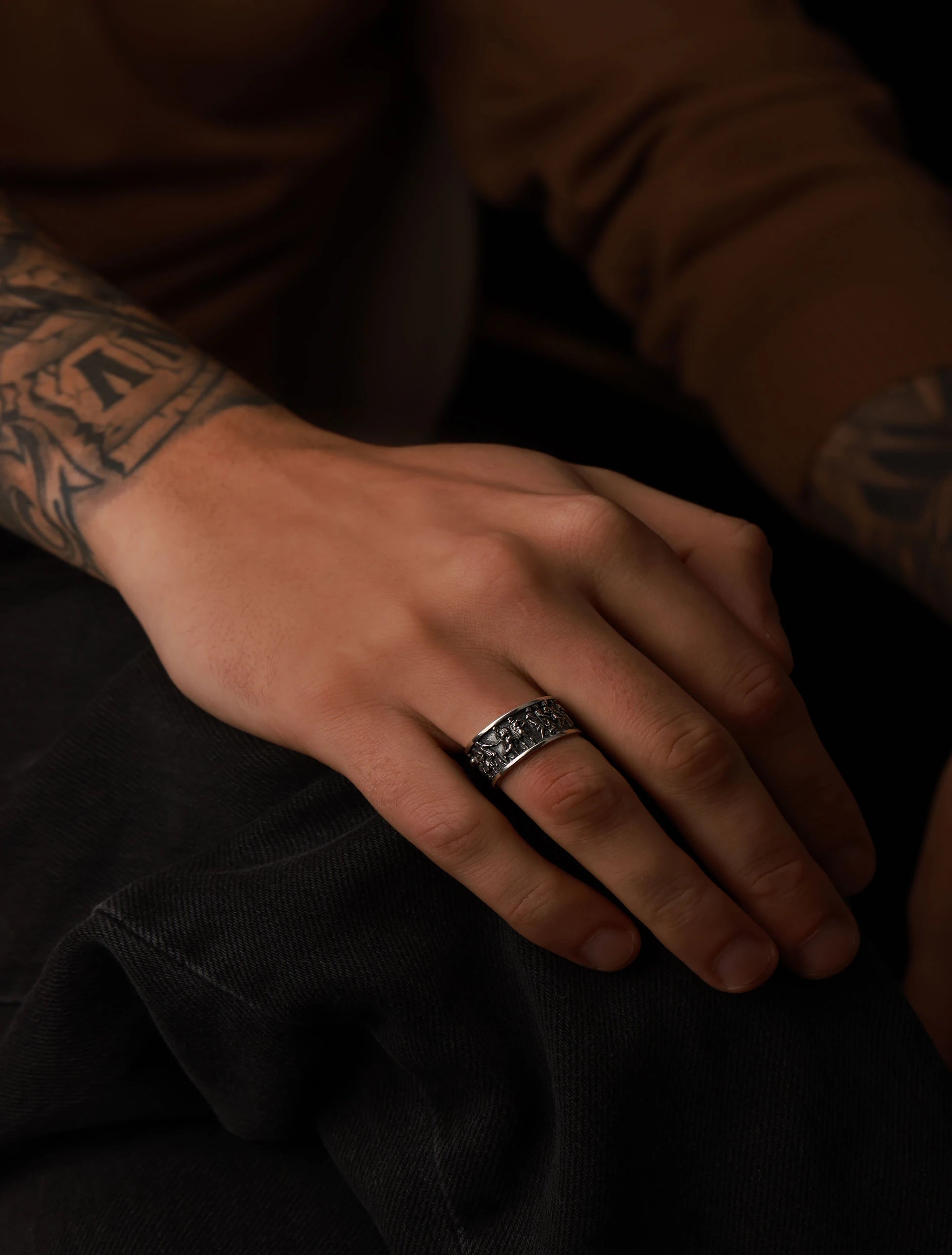 Premium Ancient Roman Style Dessert Ring