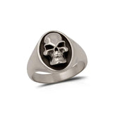 Sterling Silver Skull Ring - Edgy Statement for Bold Style
