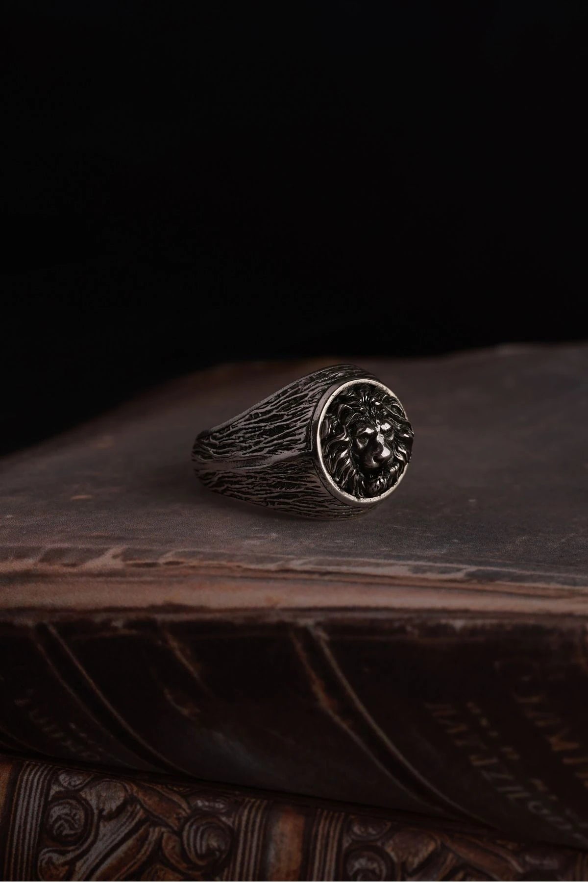 Anello Artigianale Turco Premium con Spirito del Leone