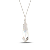Sparkling Teardrop Pendant Necklace - Timeless Elegance