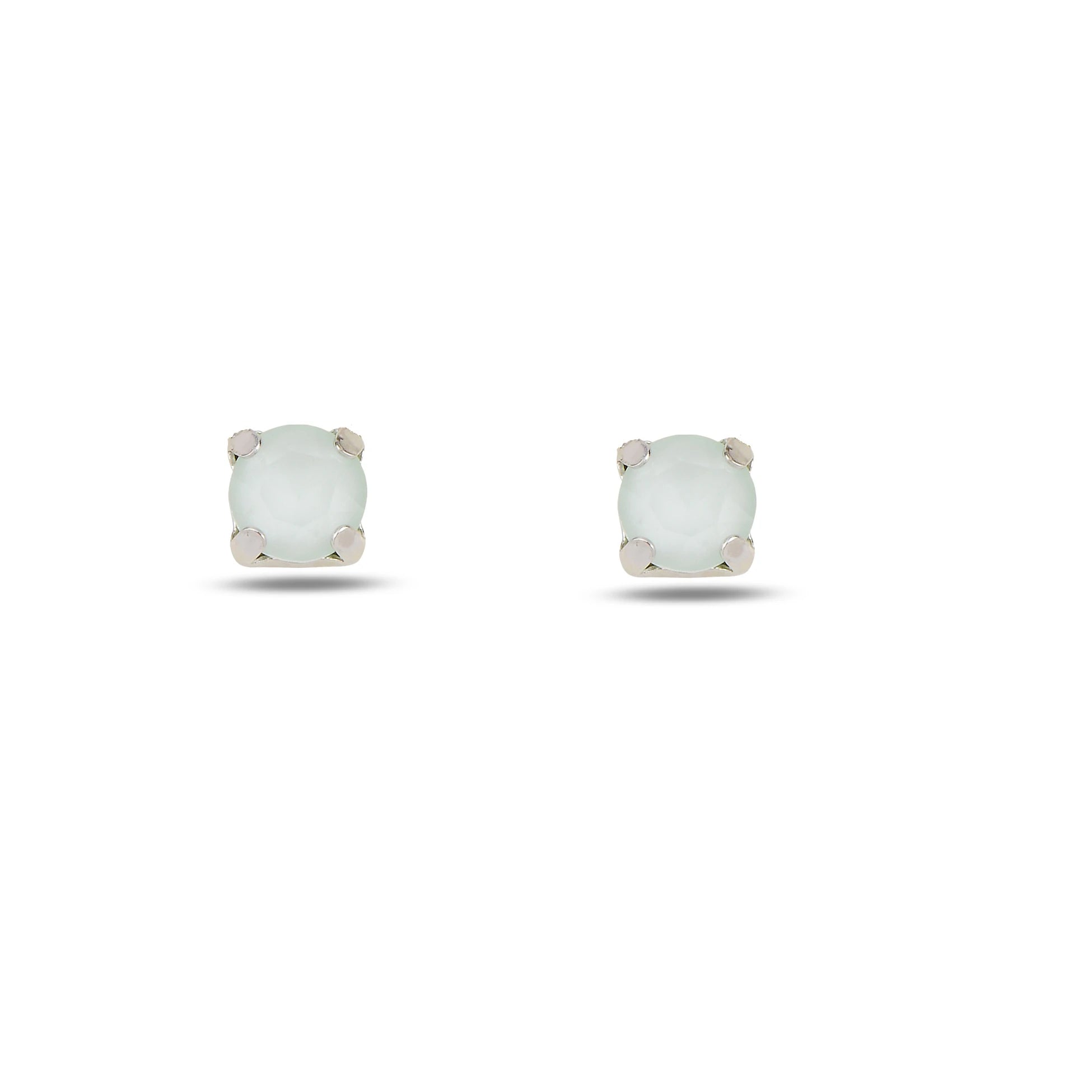 Exquisite Solitaire Stud Earrings - Timeless Vulcan Collection Design