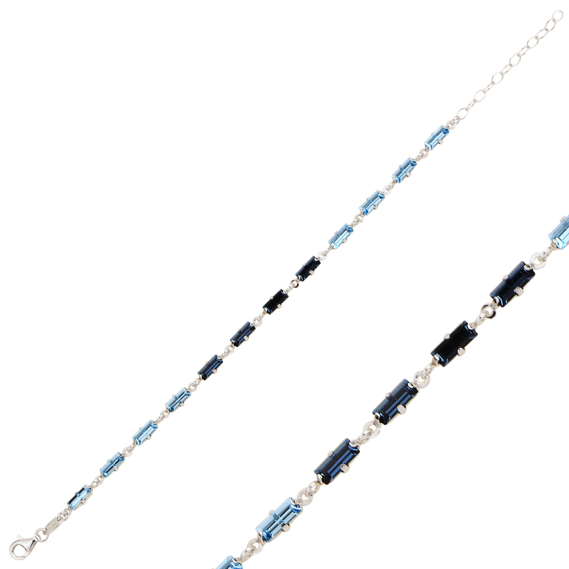 Sparkling Full Eternity Bracelet - Dazzling All-Around Design