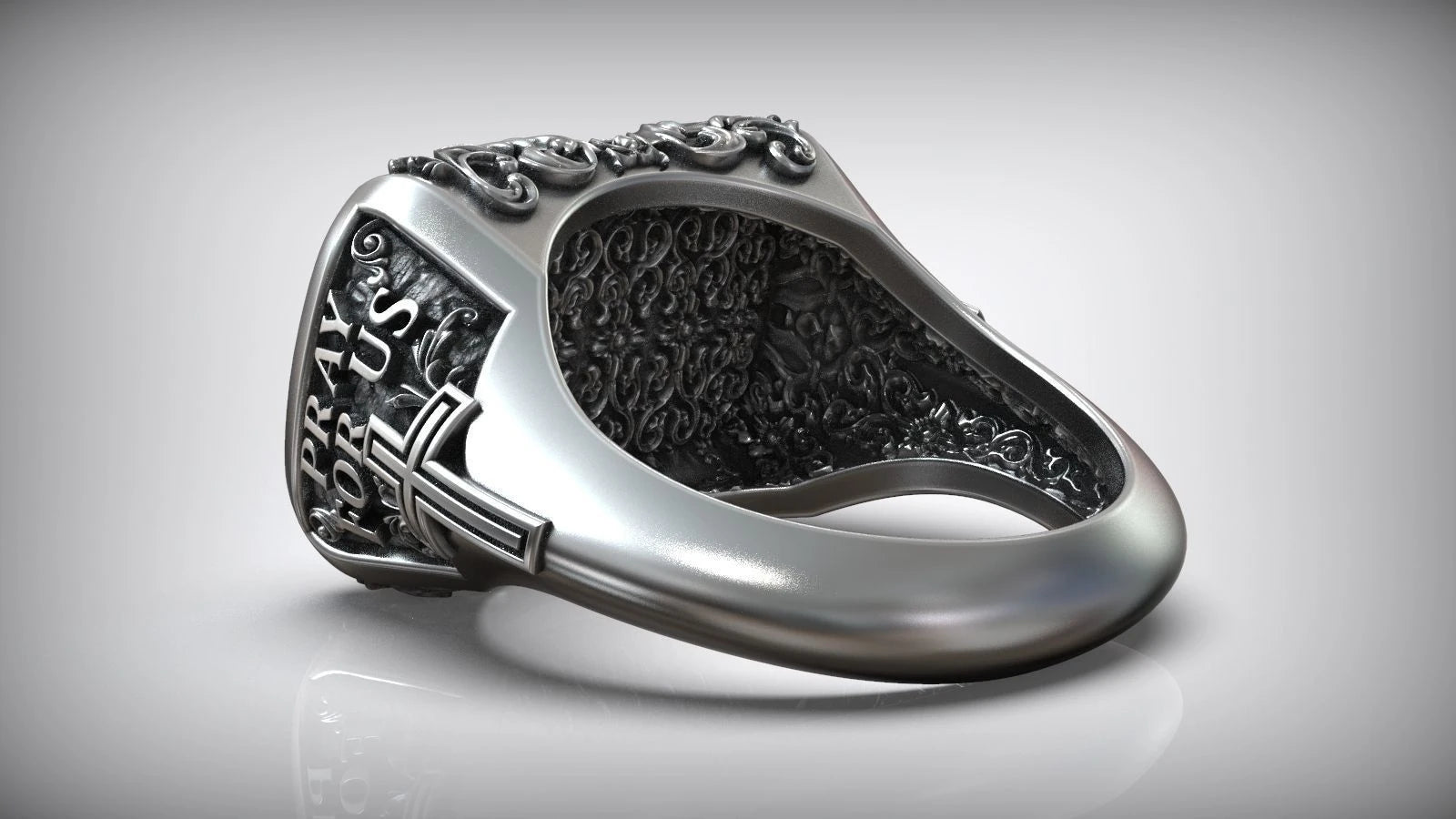 Premium Religious Themed Statement Ring