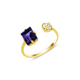 Double Band Ring - Elegant Sienna Design