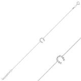 Sterling Silver Lucky Horseshoe Bracelet - Symbol of Good Fortune