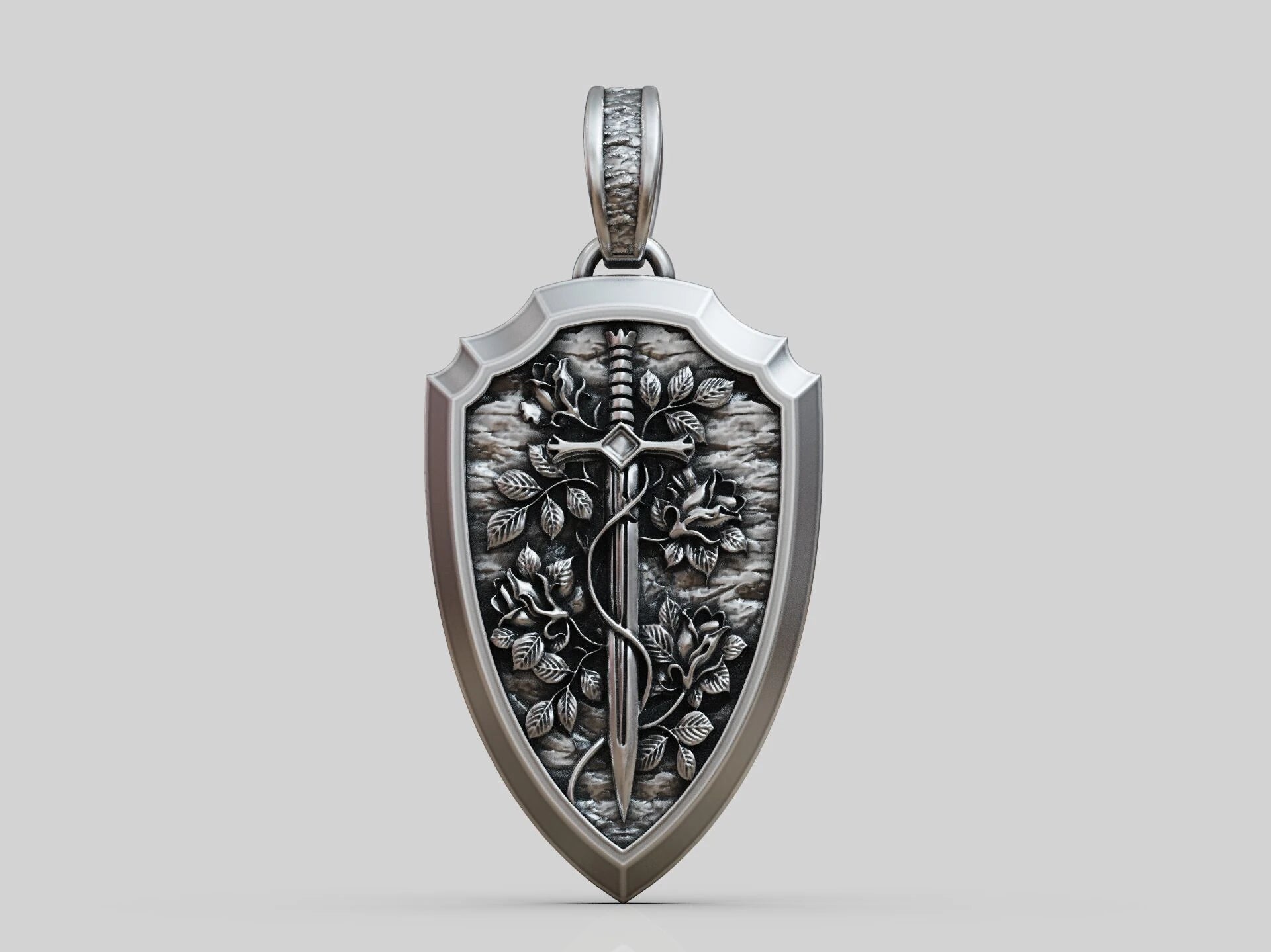 Artisan Crafted Warrior Elegance Necklace