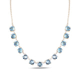 Elegant Half-Circle Necklace - Modern Arc Design