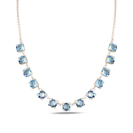 Elegant Half-Circle Necklace - Modern Arc Design