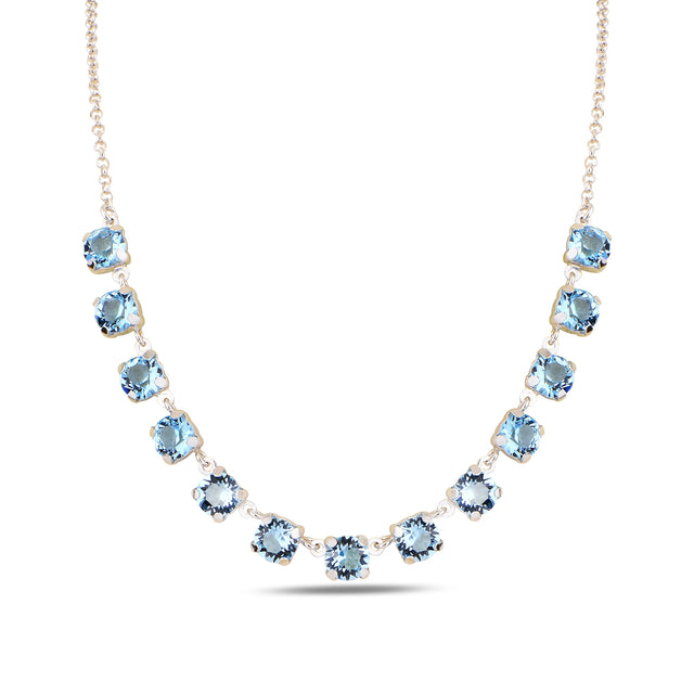 Elegant Half-Circle Necklace - Modern Arc Design