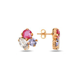 Italian Crafted Rounded Earrings - Effortless Everyday Elegance