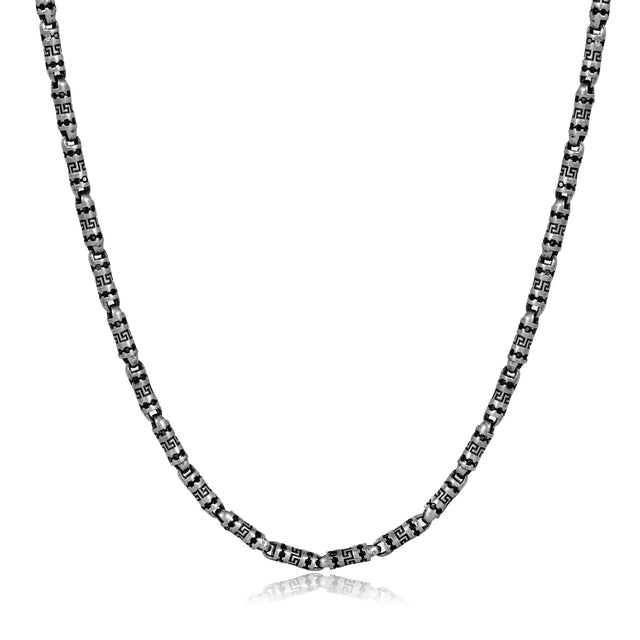 Sterling Silver Chain Necklace - Bold & Distinctive Link Design