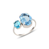 Rounded Elegance Open Ring - Contemporary & Versatile Design