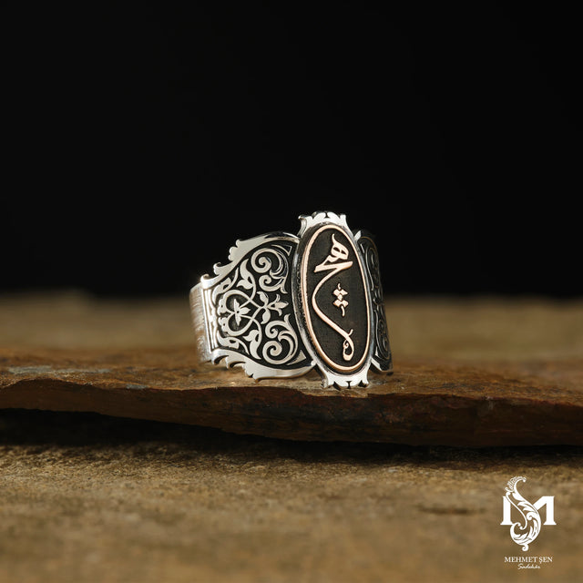 Sterling Silver Men's Ring - Classic Bold Style