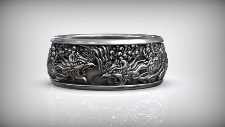 Artisan Fire Bird Statement Ring