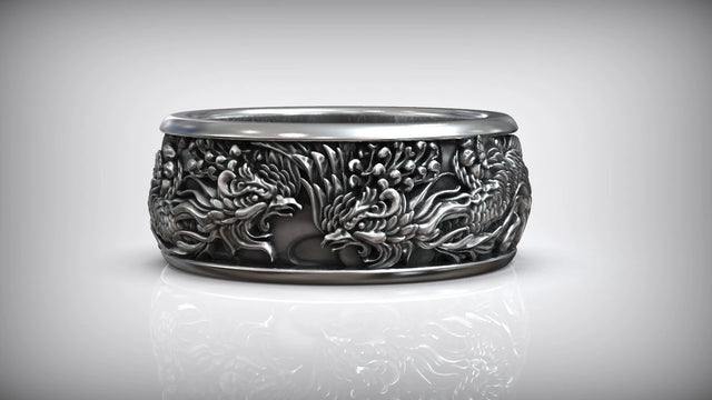 Artisan Fire Bird Statement Ring